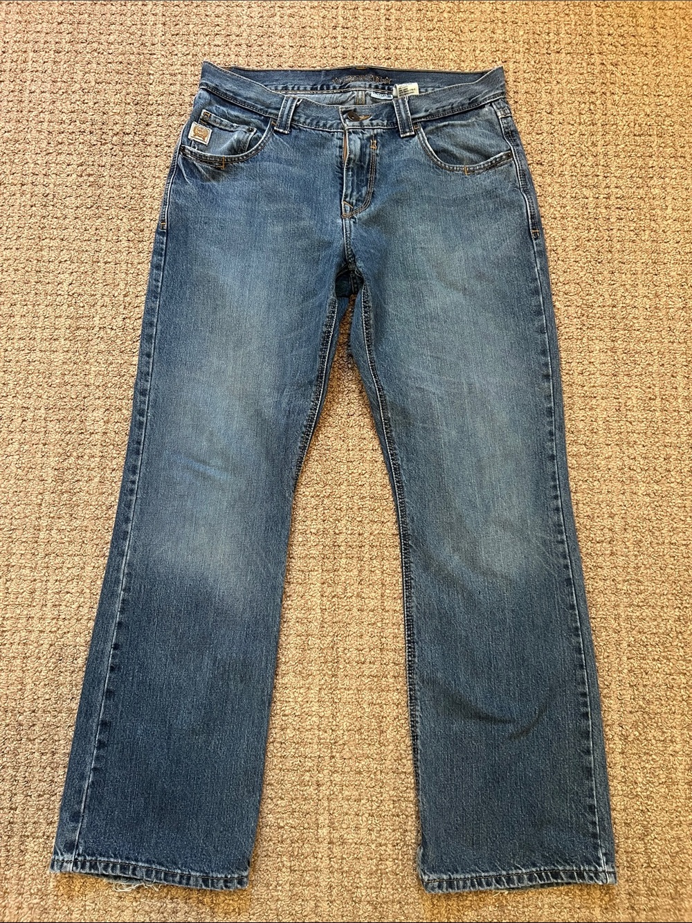 Cinch Men's 34x34 Blue Bootcut Jeans